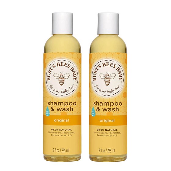Şampuan & Duş JeliBurts BeesBurts Bees Baby Bee Shampoo Body Wash 2'li Set
