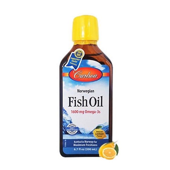 Omega 3 & Balık YağlarıCarlsonCarlson Fish Oil Omega 3 Balık Yağı Şurubu Limon Aromalı 200 ml
