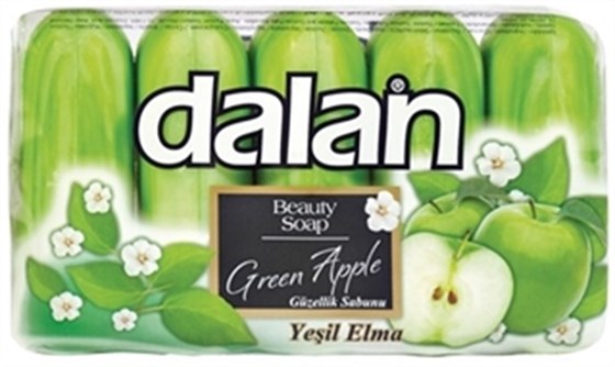 El Yüz SabunlarıDalanDalan Yeşil Elma Güzellik Sabunu 5X70 Gr