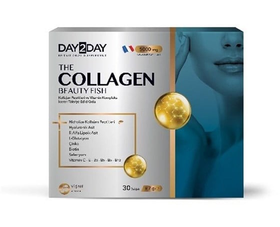 Kolajen ( Collagen )Day2DayDay2Day The Collagen Beauty Fish Kollajen 30 Saşe x 7 gr