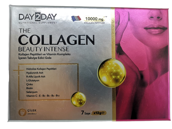 Kolajen ( Collagen )Day2DayDay2Day The Collagen Beauty İntense 10000 mg 7 Şase