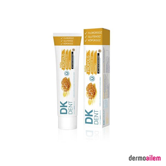 Diş MacunlarıDermokilDermokil DK Dent Doğal Propolis Diş Macunu 75 ml