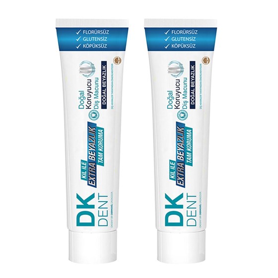 Diş MacunlarıDermokilDermokil Dk Dent Klasik Diş Macunu 100 gr | 2li Paket