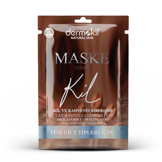MaskelerDermokilDermokil Natural Skin Sıkılaştırıcı Genç Görünüm İçin Kil ve Kahve İçerikli Maske 15 ml