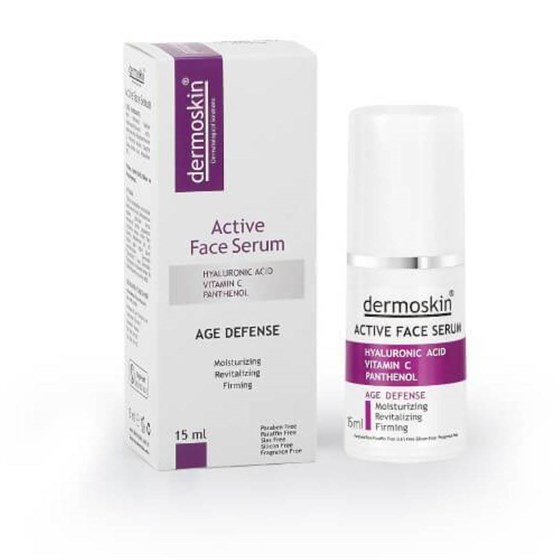 Nemlendirici & OnarıcıDermoskinDermoskin Active Face Serum 15 ml
