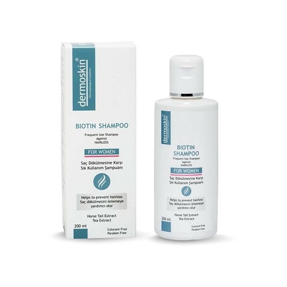Saç DökülmesiDermoskinDermoskin Biotin Shampoo For Women 200 ml