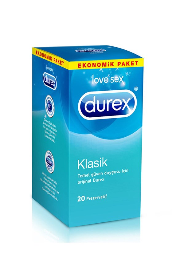 PrezervatiflerDurexDurex 20 Li Prezervatif Klasik