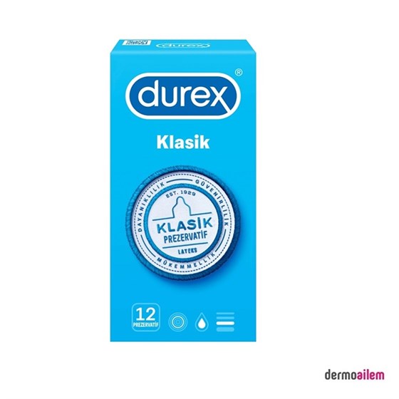 PrezervatiflerDurexDurex Klasik 12'li Prezervatif