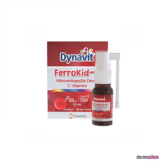 Takviye Edici GıdalarDynavitDynavit Ferrokid-C Sprey 30 ml