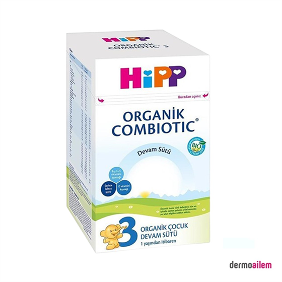 MamalarHippHipp 3 Organik Combiotic Devam Sütü 800 gr