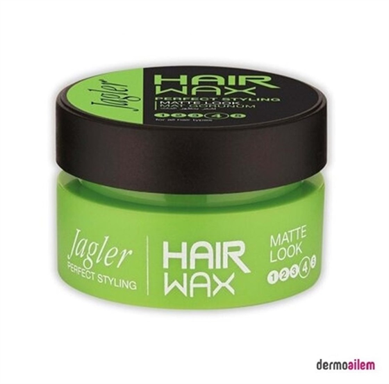 Saç ŞekillendiricilerJaglerJagler Hair Wax Mat Görünüm No4 150 ml