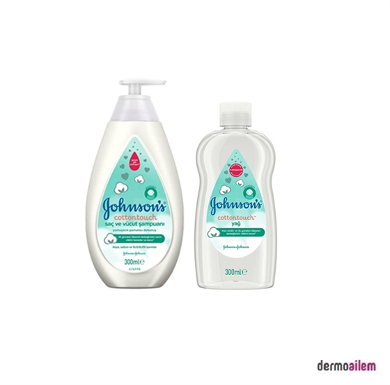 Şampuan & Duş JeliJohnson & JohnsonJohnson's Baby Cotton Touch Saç ve Vücut Şampuanı & Yağ 300 ml