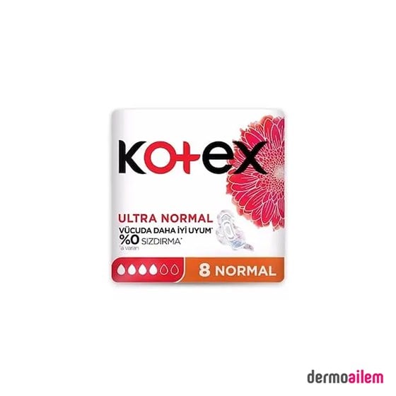 Hijyenik Kadın ÜrünleriKotexKotex Ultra Normal Ped 8'li
