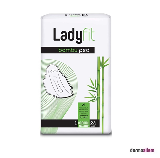Hijyenik Kadın ÜrünleriLadyFitLadyfit Bambu Ped Super Normal 24 Ped