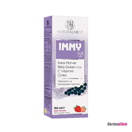 Vitamin SağlıkNaturalnestNaturalnest Immy Şurup 150 ml