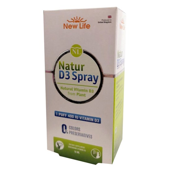 Takviye Edici GıdalarNewlifeNew Life Natur D3 400 IU Spray 10 ml