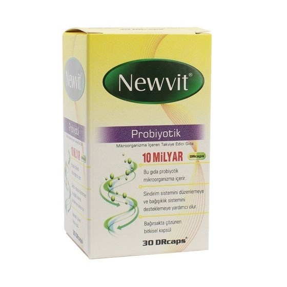 ProbiyotiklerNewvitNewvit Probiyotik 30 Kapsül
