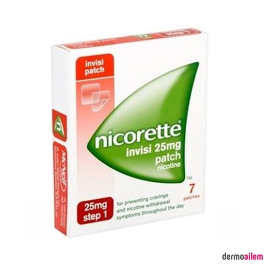 Vücut SağlığıNicoretteNicorette Invisi 1.adım 25 mg Nikotin Bandı