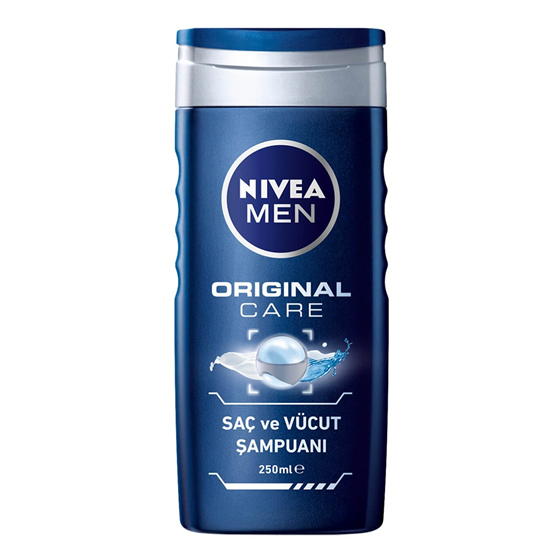 Vücut Temizleme & Duş JeliNiveaNivea Men Original Care Saç ve Vücut Şampuanı 250 ml