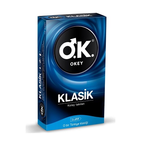 PrezervatiflerOkeyOkey Klasik Prezervatif 10'lu