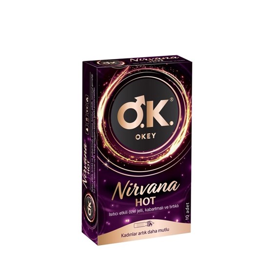 PrezervatiflerOkeyOkey Nirvana Hot 10'lu Prezervatif