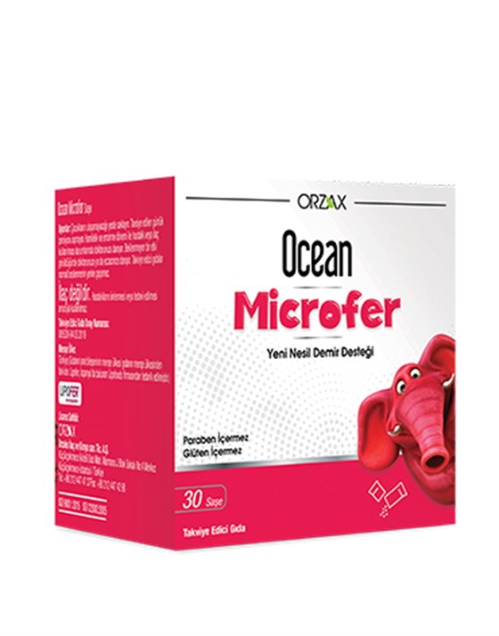 MultivitaminlerOrzaxOrzax Ocean Microfer Takviye Edici Gıda 30 Saşe