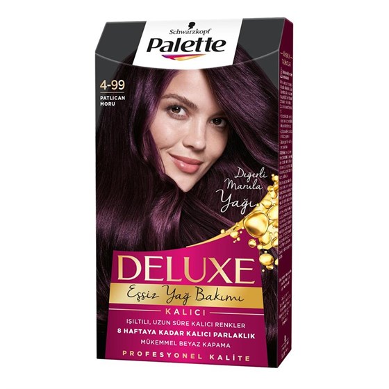 Saç BoyalarıPALETTEPalette Deluxe 4-99 Patlıcan Moru Saç Boyası