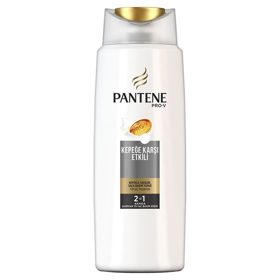 ŞampuanlarPantenePantene 2si 1 Arada Şampuan ve Saç Bakım Kremi Kepeğe Karşı Etkili 500 ml