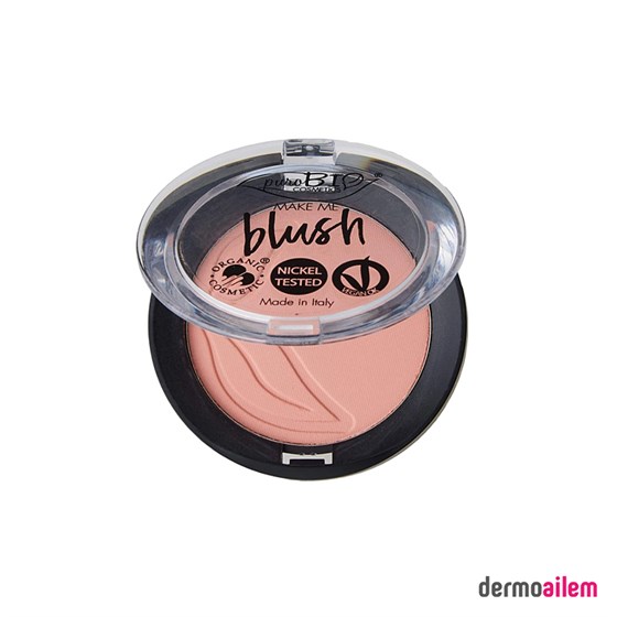 FondötenPuroBio CosmeticsPuroBio Blush Make Me Blush Allık 5.2 gr - 02 Matte Coral Pink
