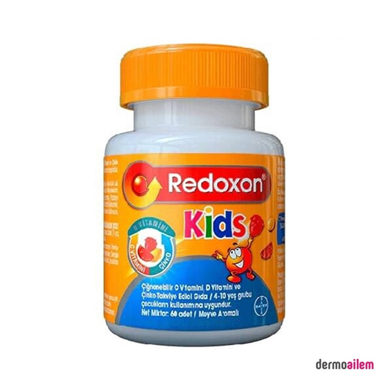 Takviye Edici GıdalarRedoxonRedoxon Kids 60 Çiğnenebilir Tablet