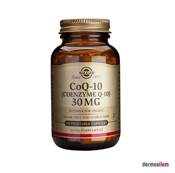 Takviye Edici GıdalarSolgarSolgar Coenzyme Q-10 30 mg 60 Kapsül