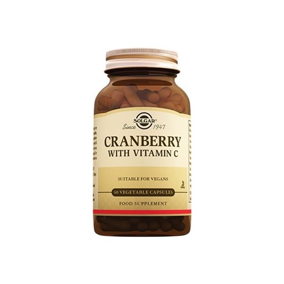 Takviye Edici GıdalarSolgarSolgar Cranberry With Vitamin C 60 Kapsül