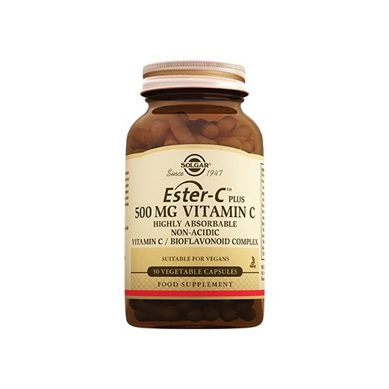 Takviye Edici GıdalarSolgarSolgar Ester-C Plus 500 mg 50 Kapsül