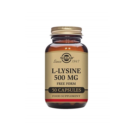 Takviye Edici GıdalarSolgarSolgar L-Lysine 500 mg 50 Kapsül