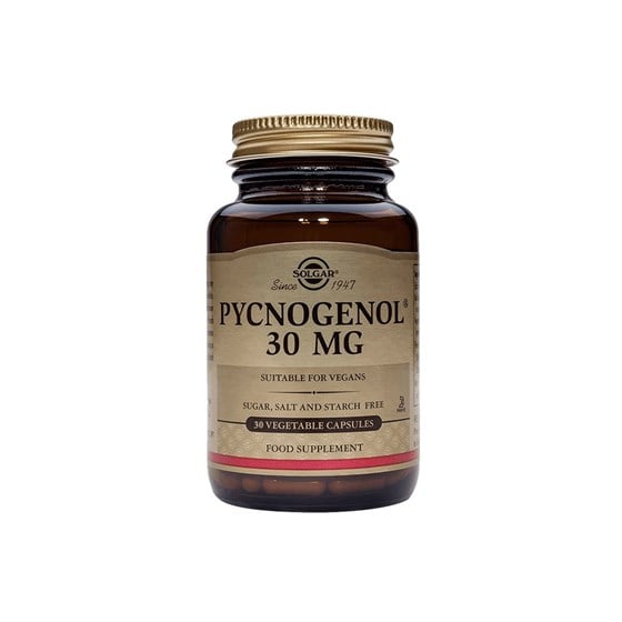 Takviye Edici GıdalarSolgarSolgar Pycnogenol 30 mg 30 Kapsül
