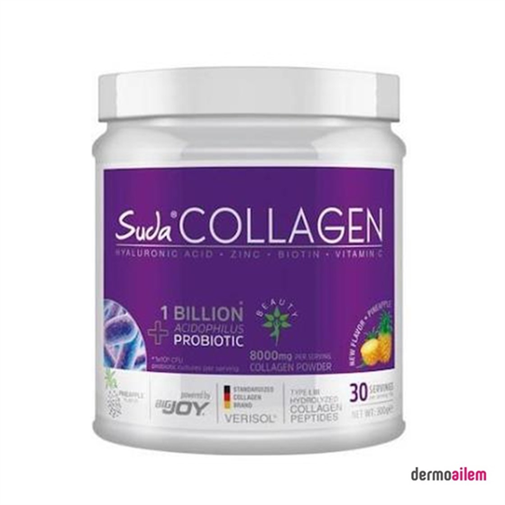 Kolajen ( Collagen )Suda CollagenSuda Collagen Probiotic Ananas Aromalı 300 gr