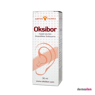 Kulak SağlığıAbfenAbfen Oksibor Kulak Çevresi Dezenfekte Solüsyonu 30 ml