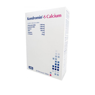 Takviye Edici GıdalarAssosAssos Kondromin S Calcium 60 Efervesan Tablet