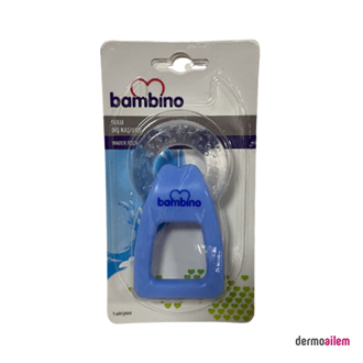Biberon & Emzik & OyuncakBambinoBambino Tutma Saplı Sulu Diş Kaşıyıcı Mavi