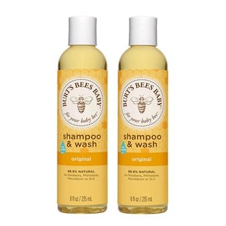Şampuan & Duş JeliBurts BeesBurts Bees Baby Bee Shampoo Body Wash 2'li Set
