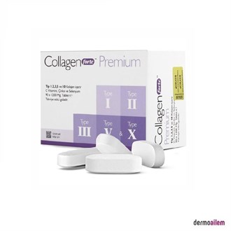 Kolajen ( Collagen )CollagenCollagen Forte Takviye Edici Kolajen 1600 mg 90 Tablet