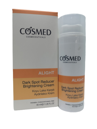 Lekeli Ciltler & AydınlatıcıCosmedCosmed Alight Dark Spot Reducer Brightening Cream 40 ml