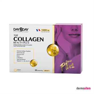 Kolajen ( Collagen )Day2DayDay2Day The Collagen Beauty 30 Günlük Tüp (Mango)