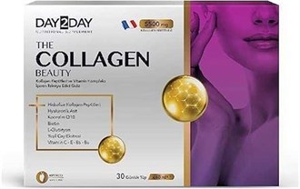 Kolajen ( Collagen )Day2DayDay2Day The Collagen Beauty 40 ml 30 Tüp Shot