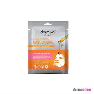 MaskelerDermokilDermokil C Vitamini Serum Kağıt Maske