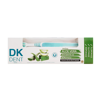 Diş MacunlarıDermokilDermokil DK Dent Aloe Vera Diş Macunu 75 ml + Diş Fırçası Hediye