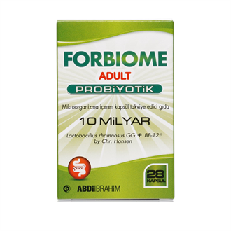 ProbiyotiklerAbdi İbrahimForbiome Adult Probiyotik 28 Kapsül