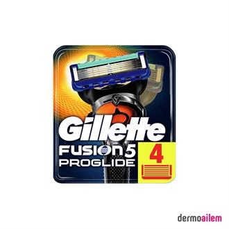 Tüy GidericilerGilletteGillette Fusion Proglide 4'lü Yedek Tıraş Bıçağı