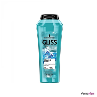 ŞampuanlarSchwarzkopfGliss Schwarzkopf Million Gloss Saç Bakım Şampuan 400 ml