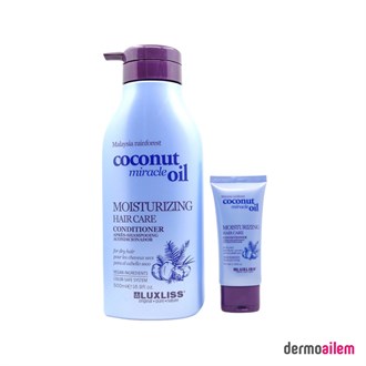 Saç KremleriLuxliss ProfessionalLuxliss Coconut Miracle Oil Moisturizing Hair Care Conditioner 500 ml